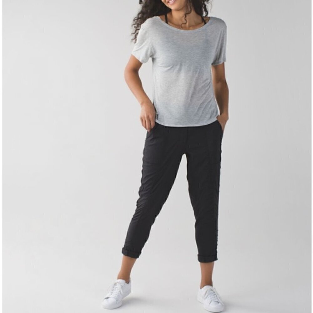 Lululemon Street To Studio Pant II *Unlined 28" Black (First Release) sz 2